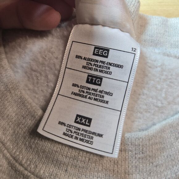 Vtg‎ Fruit of the Loom MN Sports Federation Crew Neck Sweatshirt XXL Embroidered - Picture 5 of 7